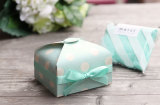 Custom wedding folding  candy cookie paper box gift packaging box in stock