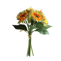 Manufacturers recommend imitations flower wholesale silk flower wedding export family decoration sunflower bundle