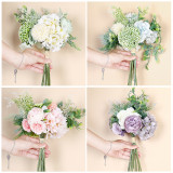 2021 simulated flower plant bonsai wedding decoration ins wind Hydrangea bouquet