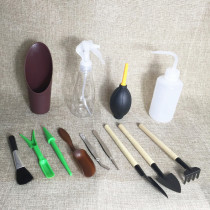 Mini Shovel And Rake For Succulents Soil Scoop Curved Pot Seedling Transplanter Full Set Of Potted Tools Sets
