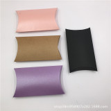 Custom Laser Pillow Case with Handle Wig Hair Paper Packaging Gift Boxes