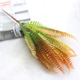 2021Artificial flower feel Persian grass simulated leaf micro landscape exit indoor green plant wall