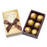 Wholesale chocolate paper boxes custom wedding candy/cookie/chocolate packaging
