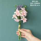 Simulation flower wholesale ins cross border manufacturers artificial flower and green plants wedding decorations