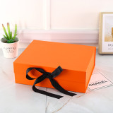 Knotless Box Braids Wig Luxury Clothing Wedding Favours Candy Box Jewelry folding Box With Ribbon
