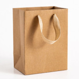 Factory price kraft paper bag  recyclable paper bag package custom size printing logo paper shopping bag