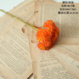 2021Imitation flower manufacturer soft gum rice baby fruit feels fleshy, green plant Sen female embroidered cone