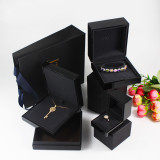 Eco-Friendly Kraft paper Jewelry Packaging Box with Bowknot Decoration