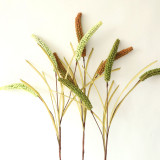 2021Holding cross-border fake flower millet simulation flower manufacturers home decoration wedding INS rose