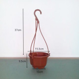 Handmade Linen Rope Flower Pots Home Decor Balcony Hanging Net Flowerpots