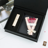 Luxury Black Customized Cardboard Box Gift Jewelry Lipstick box Packing Makeup Box