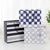 Big Circle Pattern Hair Extension Gift Paper Bag Packaging