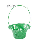 Portable Basket for Flower Arranging Waterproof Hollow-out Small Basket Home Floral Bouquet Baskets