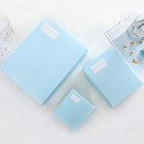 Custom Packaging Light Color Socks Gift Paper Box With Shopping Bag