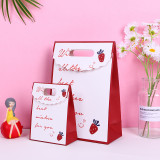 Paper bag high quality carry folding bag wedding gift paper bag