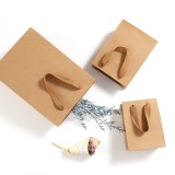 Custom White Clothing Shopping Paper Bags Printed Party Gift Bags with Handle Sacolas de papel