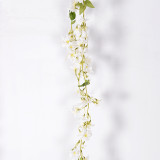 2021 manufacturer wholesale wall flower wedding decoration green leaf artificial rose vine