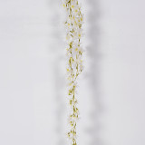 2021 manufacturer wholesale wall flower wedding decoration green leaf artificial rose vine