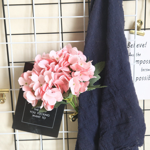 2021Rose Hydrangea simulation flower plant ins wedding decoration ins wind simulation plant wall flower wall