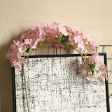 Flower rattan long hydrangea hanging rattan hanging simulation flower manufacturers home decoration wedding plant wall