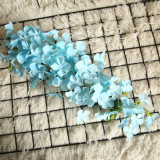 Flower rattan long hydrangea hanging rattan hanging simulation flower manufacturers home decoration wedding plant wall