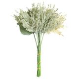Ins wind with grass cypress leaf simulation flower manufacturer family decoration wedding handhold flower