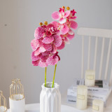 Wedding simulation artificial flower cross border silk flower decorative flower arrangement feel 6 Phalaenopsis