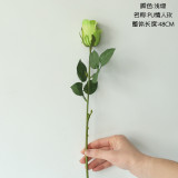 Imitation flower wholesale manufacturer fake flower hand feeling lover Mei family decoration wedding products PU rose