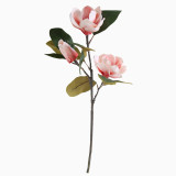 Magnolia long branch flower arrangement simulation flower manufacturer family decoration wedding wall plant wall