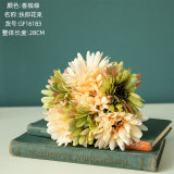 Manufacturer sales simulation flower wholesale Gerbera fake flower family wedding holding flower Fulang bouquet