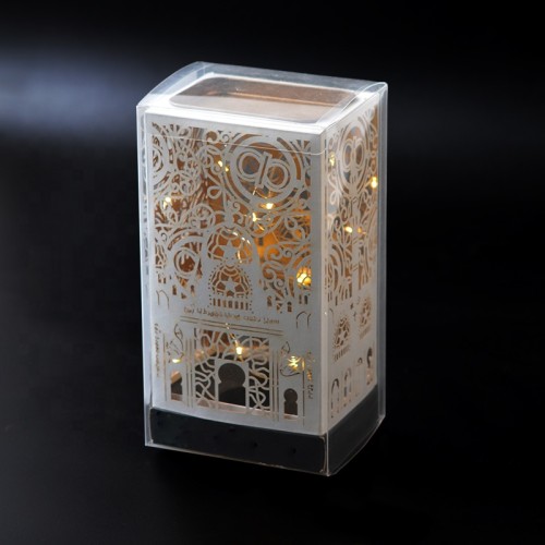 2021 New Hollow Out Lighting Paper box for Wedding Party Decoration