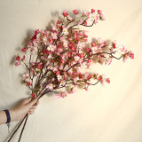 Beauty refers to cherry, peach blossom ins wind, Nordic plum simulation flower, family decoration wedding