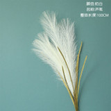 Cross border decoration ins wind wholesale crafts reed grass simulation flower manufacturer  flower green plant wedding