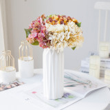 2021Wedding simulation bouquet artificial flowers cross border plant silk decoration window Hydrangea