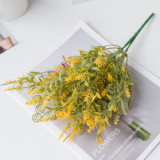 Wedding simulation bouquet artificial artificial flower cross border plant silk flower decoration window seahorse grass