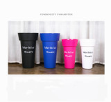 Creative Round Square Flower Tube Grow Dried Flowers Shop Barrel Thickened Flower Pot