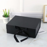 Knotless Box Braids Wig Luxury Clothing Wedding Favours Candy Box Jewelry folding Box With Ribbon