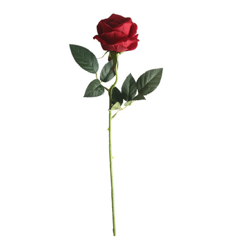 2021 simulated flower plant bonsai wedding decoration ins flannelette rose