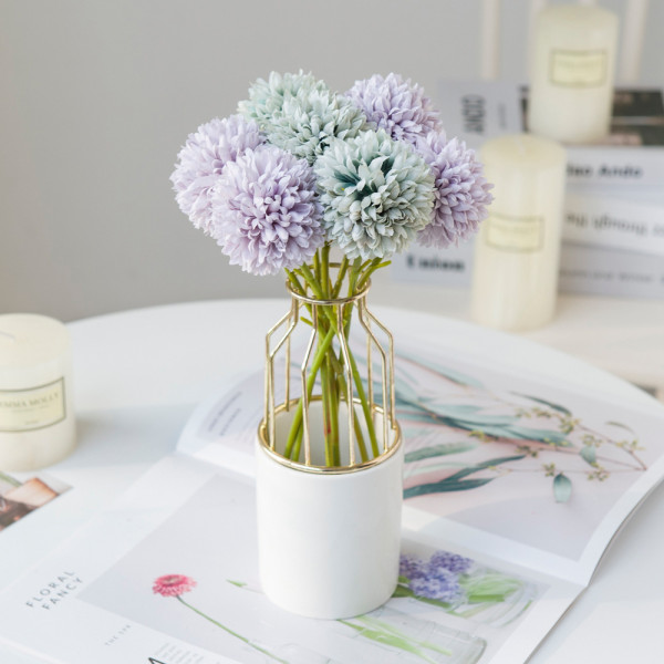 2021Dandelion wedding simulation bouquet artificial artificial artificial flower cross border plant silk dandelion