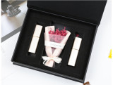 Luxury Black Customized Cardboard Box Gift Jewelry Lipstick box Packing Makeup Box