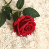 2021 simulated flower plant bonsai wedding decoration ins flannelette rose