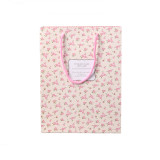 2021 New Cherry Blossom Pattern Shopping Paper Bags With Your Own Logo
