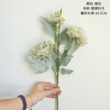 Peony macarone imitation flower manufacturer family decoration wedding holding road guide wall  flower