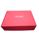 New Color Corrugated Box Folding Carton Boxes Wig Packaging Airplane Box