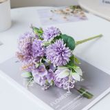 Wedding simulation bouquet artificial flower cross border silk flower decorative flower arrangement peony Hydrangea