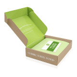 Carton Box For Packing Fold gift Courier Box Luxury Clothing Wig Boxes Custom Logo