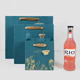 Luxury Hot Stamp Reuse Packaging Foldable Shopping Paper Bag