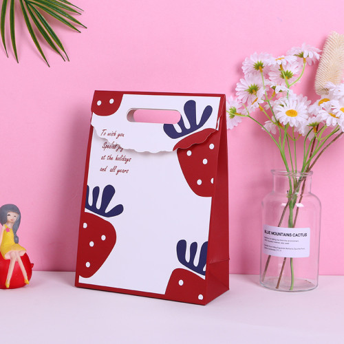 Paper bag high quality carry folding bag wedding gift paper bag