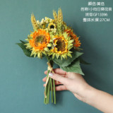 Manufacturers recommend imitations flower wholesale silk flower wedding export family decoration sunflower bundle