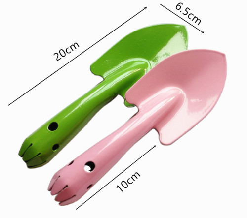 Flower Farmer Color Siamese Small Shovel Planting Flowers and Gardening Tools Gardening Shovel Mini Camping Shovel